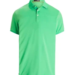 Men's RLX Jersey Airflow Custom Slim Fit Performance Golf Polo Shirt Men's Polo Shirts