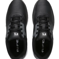 Hot Men's Lightning Waterproof Spiked Golf Shoes Men's Waterproof Golf Shoes|Men's Spiked Golf Shoes