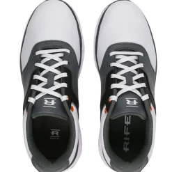 Outlet Men's Lightning Waterproof Spiked Golf Shoes Men's Waterproof Golf Shoes|Men's Spiked Golf Shoes