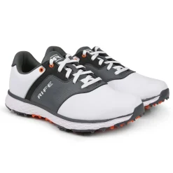 Outlet Men's Lightning Waterproof Spiked Golf Shoes Men's Waterproof Golf Shoes|Men's Spiked Golf Shoes
