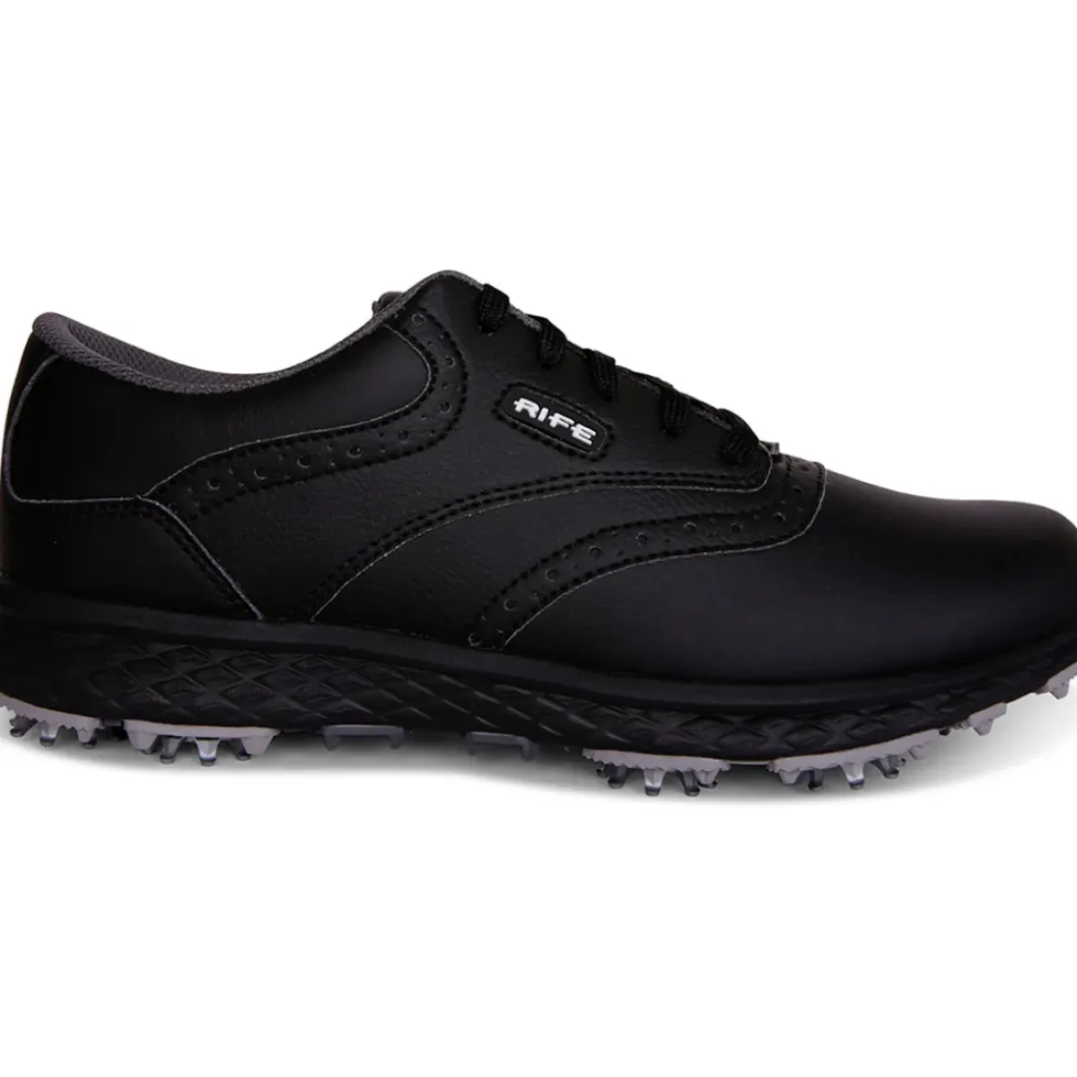 Hot Men's RF-09 Delta Waterproof Spiked Golf Shoes Men's Waterproof Golf Shoes|Men's Spiked Golf Shoes