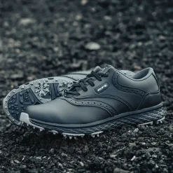 Hot Men's RF-09 Delta Waterproof Spiked Golf Shoes Men's Waterproof Golf Shoes|Men's Spiked Golf Shoes