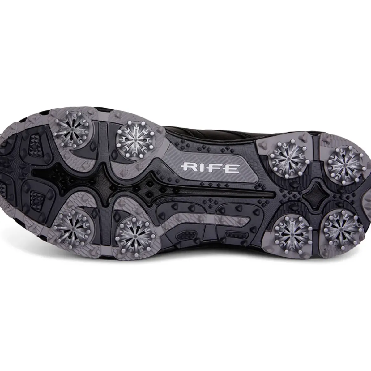 Hot Men's RF-09 Delta Waterproof Spiked Golf Shoes Men's Waterproof Golf Shoes|Men's Spiked Golf Shoes