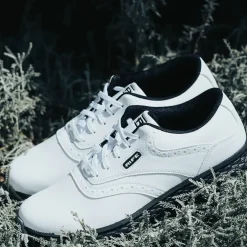 Hot Men's RF-09 Delta Waterproof Spiked Golf Shoes Men's Waterproof Golf Shoes|Men's Spiked Golf Shoes