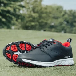 Hot Men's RF-10 Edge Waterproof Spikeless Golf Shoes Men's Waterproof Golf Shoes|Men's Spikeless Golf Shoes