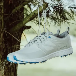 Clearance Men's RF-10 Edge Waterproof Spiked Golf Shoes Men's Waterproof Golf Shoes|Men's Spiked Golf Shoes