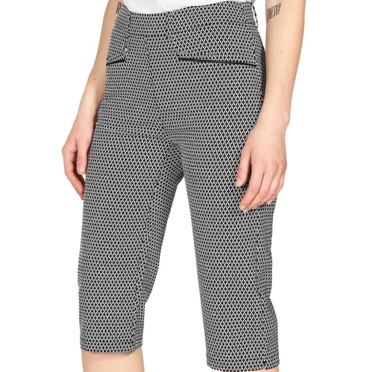 Outlet Rohnisch Ladies Smooth Pirate Stretch Golf Trousers Ladies Trousers|Men's Trousers