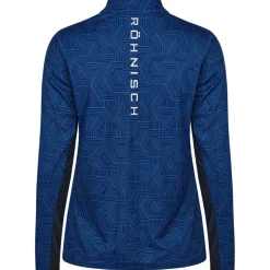 Clearance Rohnisch Ladies UV Mesh Half Zip Golf Mid Layer Ladies Midlayers|Men's Midlayers