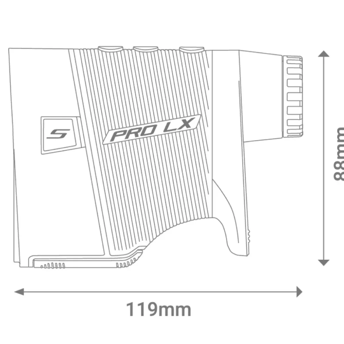 Hot PRO LX Laser Golf Rangefinder Rangefinders