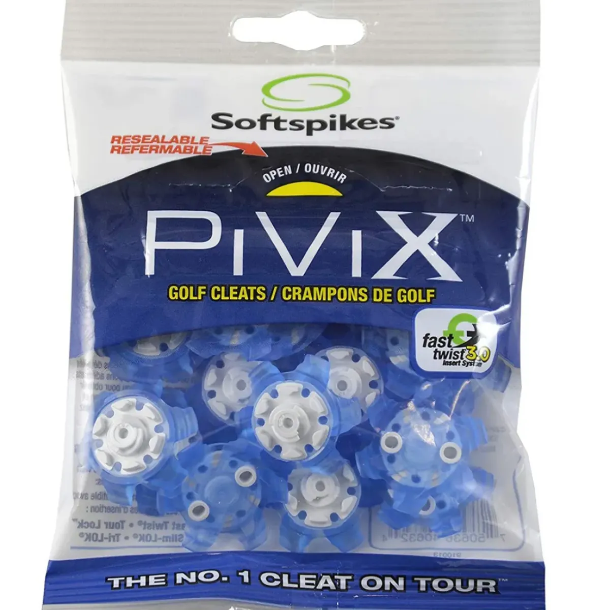 Clearance SoftGolf Spikes Pivix Fast Twist 3.0 Golf Spikes Golf Shoe Bags|Shoe Bags