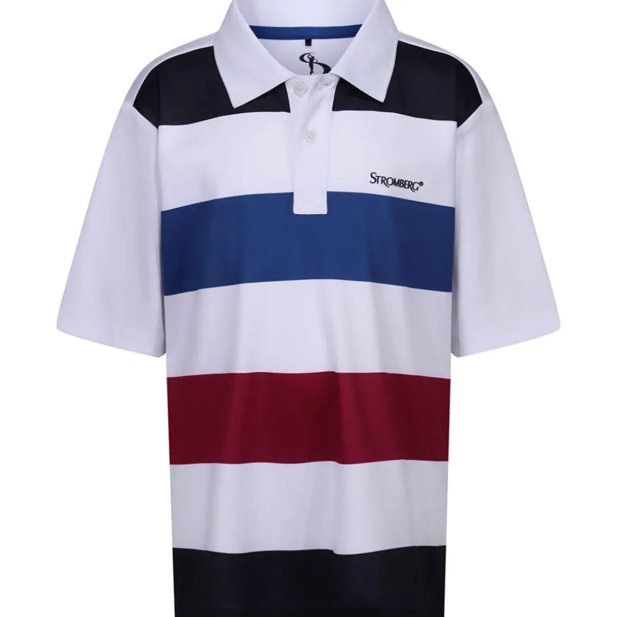 Outlet Junior Beat Stripe Stretch Golf Polo Shirt Junior Polo Shirts