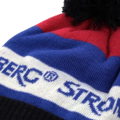 Best Junior Wide Stripe Pom Beanie Beanies|Season Ready Collection