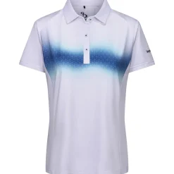 Ladies Lizette Print Stretch Golf Polo Shirt Ladies Polo Shirts