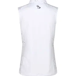 Sale Ladies Splatter Print Sleeveless Golf Polo Shirt Ladies Polo Shirts|Season Ready Collection