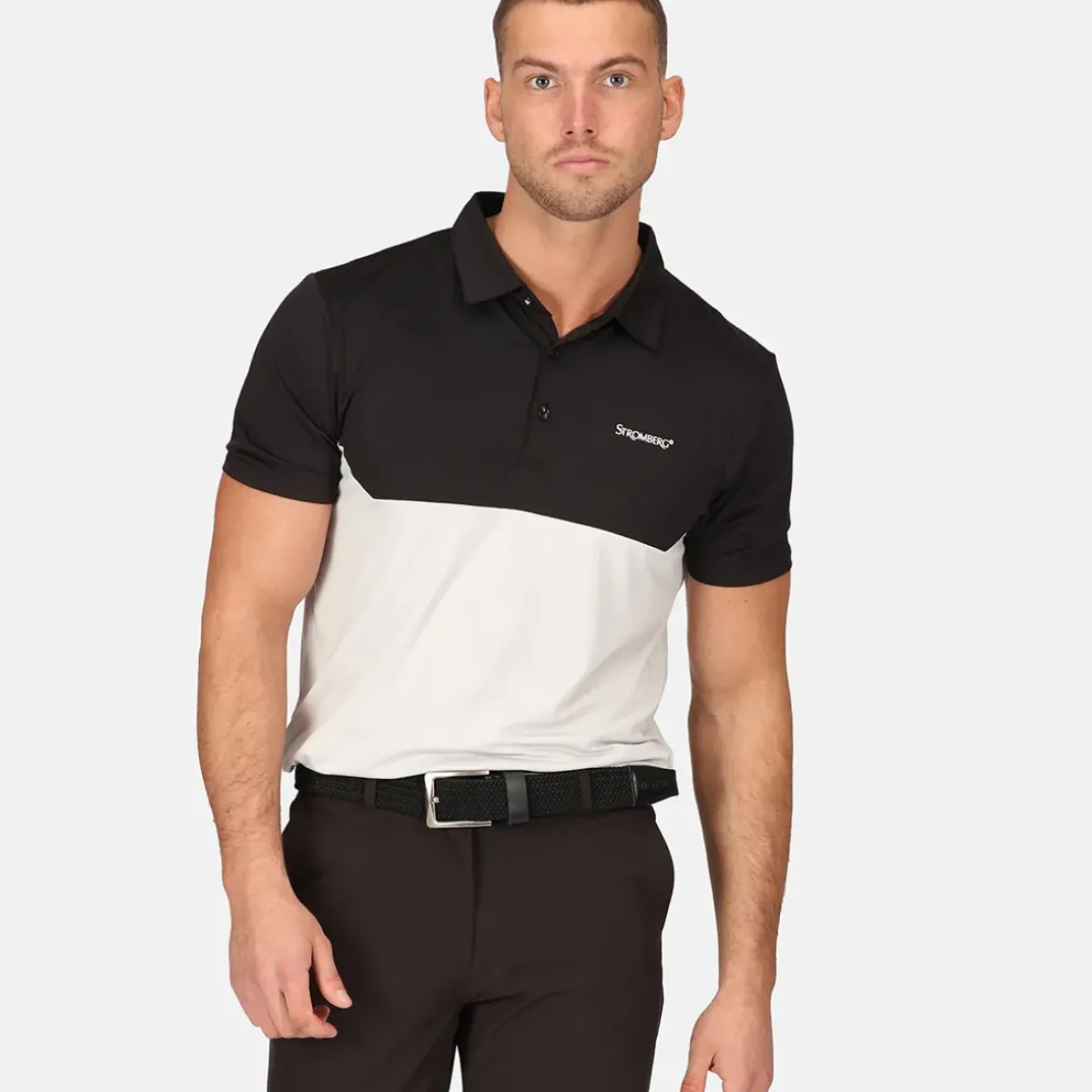 Online Men's Break Block Golf Polo Shirt Men's Polo Shirts|Season Ready Collection
