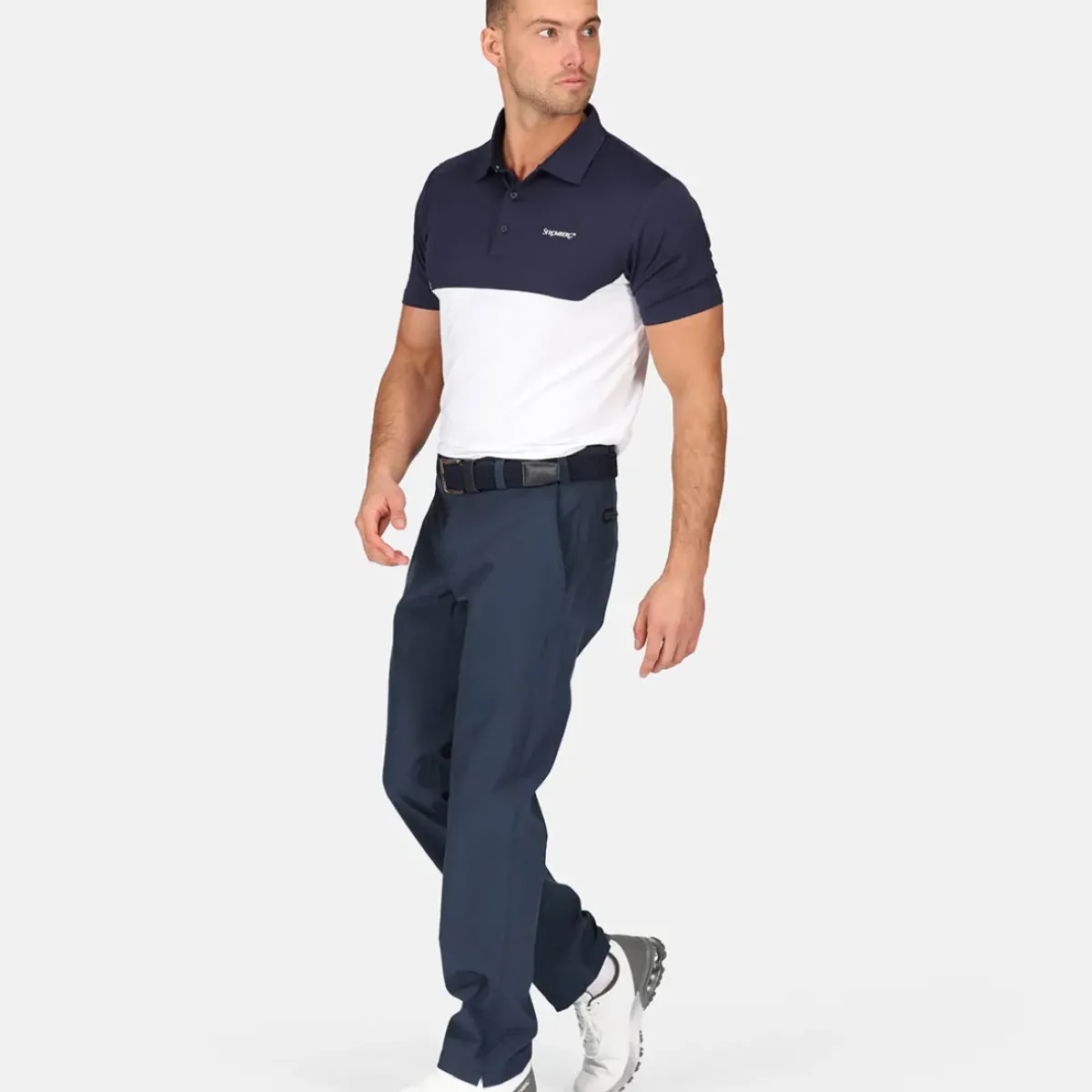 Men's Break Block Golf Polo Shirt Men's Polo Shirts|Season Ready Collection