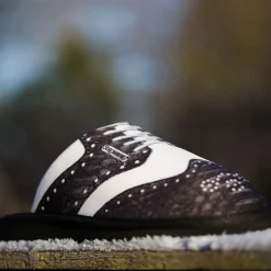 Hot Men's Brogue Mule Golf Slippers Men's Golf Slippers