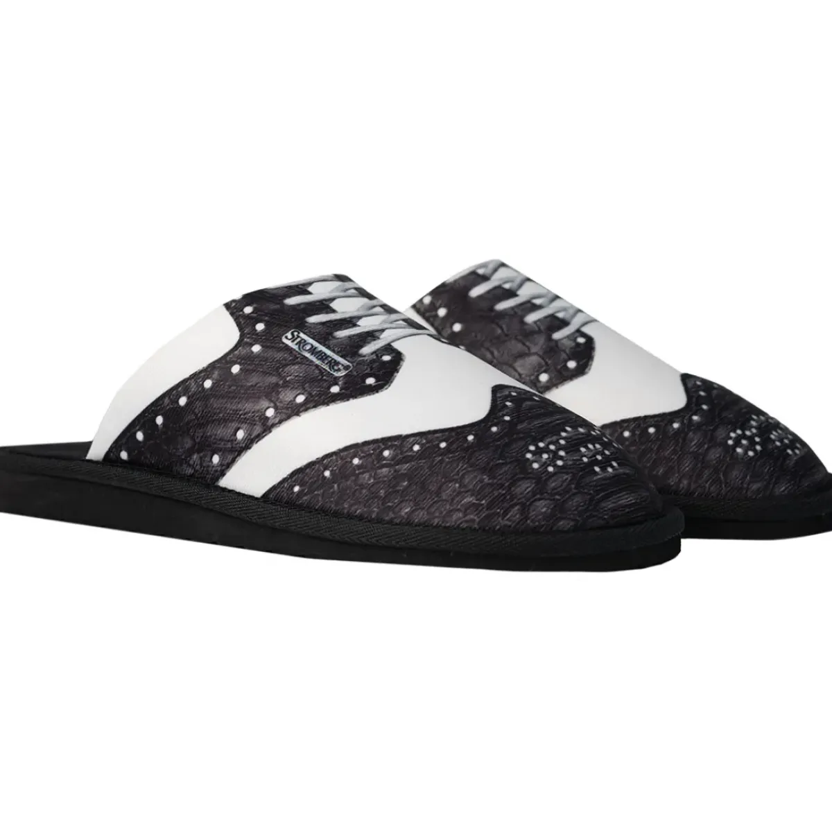 Hot Men's Brogue Mule Golf Slippers Men's Golf Slippers