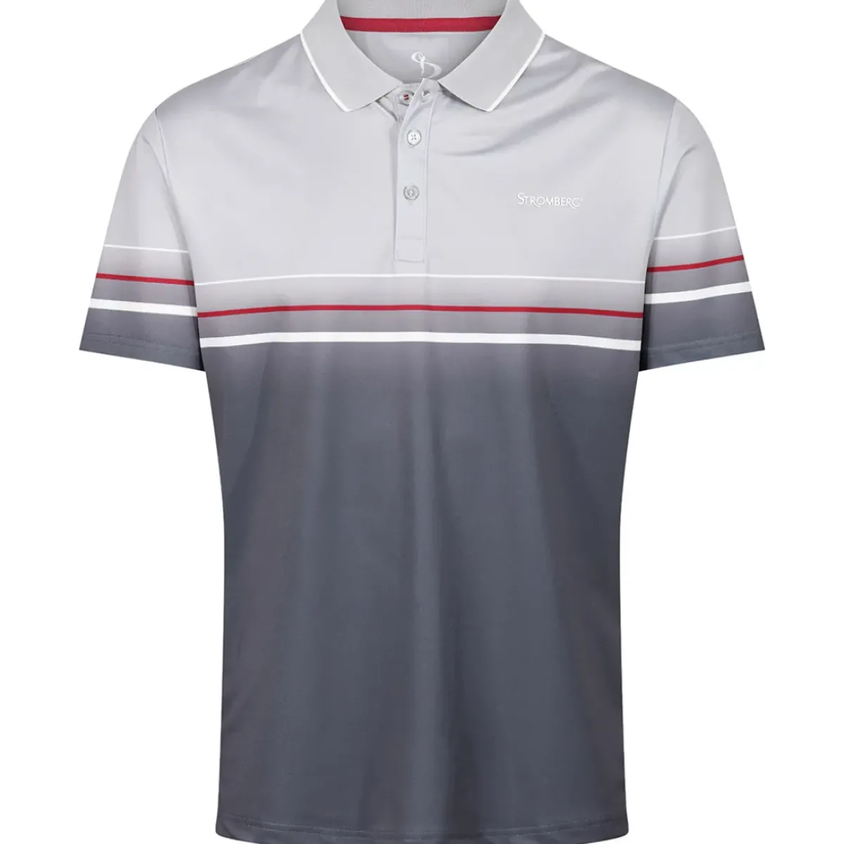 Outlet Men's Colour Block Chest Stripe Golf Polo Shirt Men's Polo Shirts|Season Ready Collection