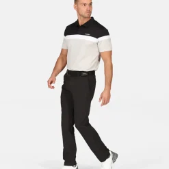 Clearance Men's Eagle Stripe Golf Polo Shirt Men's Polo Shirts|Season Ready Collection