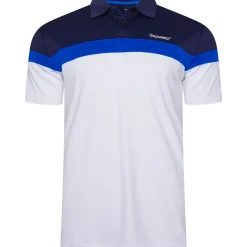 Online Men's Eagle Stripe Golf Polo Shirt Men's Polo Shirts|Season Ready Collection