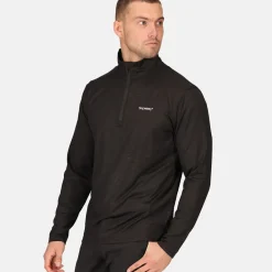 Online Men's Emboss Half Zip Golf Midlayer Men's Sweaters|Men's Midlayers