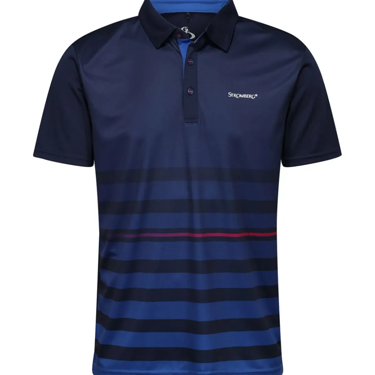 Outlet Men's Erebus Stripe Stretch Golf Polo Shirt Men's Polo Shirts|Season Ready Collection