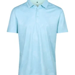 Men's Etna Print Golf Polo Shirt Men's Polo Shirts