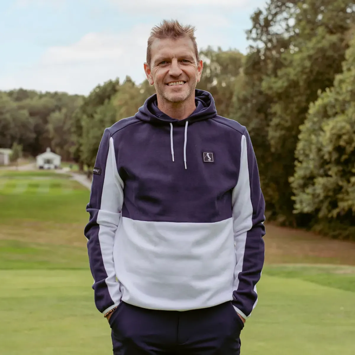 Clearance Men's Lee Sharpe Augusta Golf Hoodie Men's Hoodies|Men's Sweaters