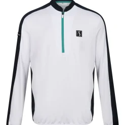 Hot Men's Lee Sharpe Tresla Half Zip Golf Midlayer Men's Sweaters|Men's Midlayers