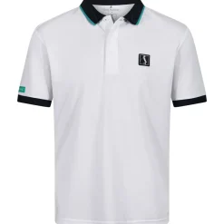 Discount Men's Lee Sharpe Flag Golf Polo Shirt Men's Polo Shirts