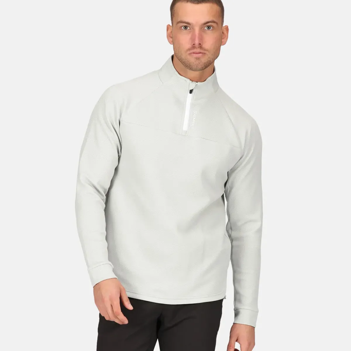 Clearance Men's Lift Dot Half Zip Golf Midlayer Men's Sweaters|Men's Midlayers