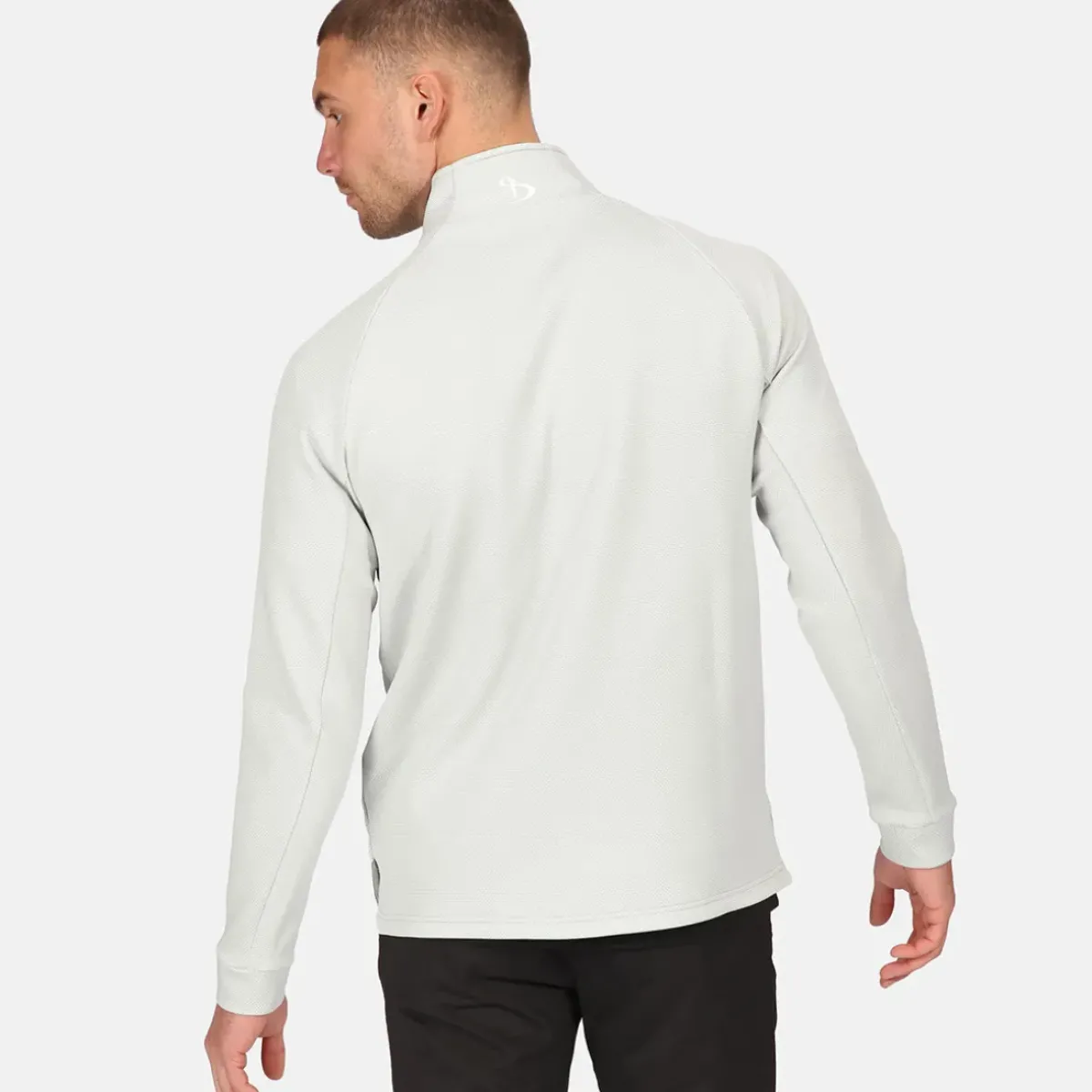 Clearance Men's Lift Dot Half Zip Golf Midlayer Men's Sweaters|Men's Midlayers