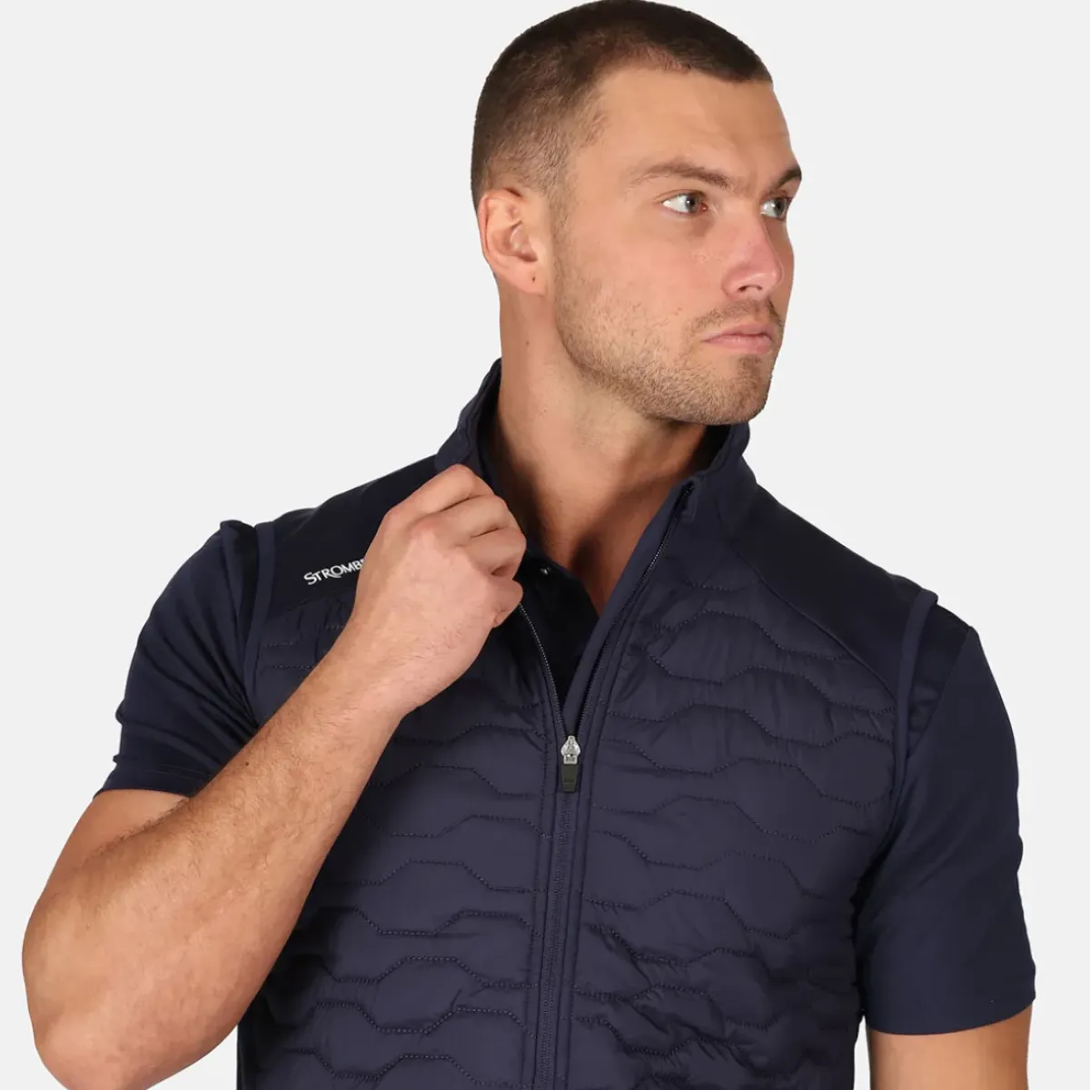 Clearance Men's Loft Quilt Golf Gilet Men's Sweaters|Men's Gilets