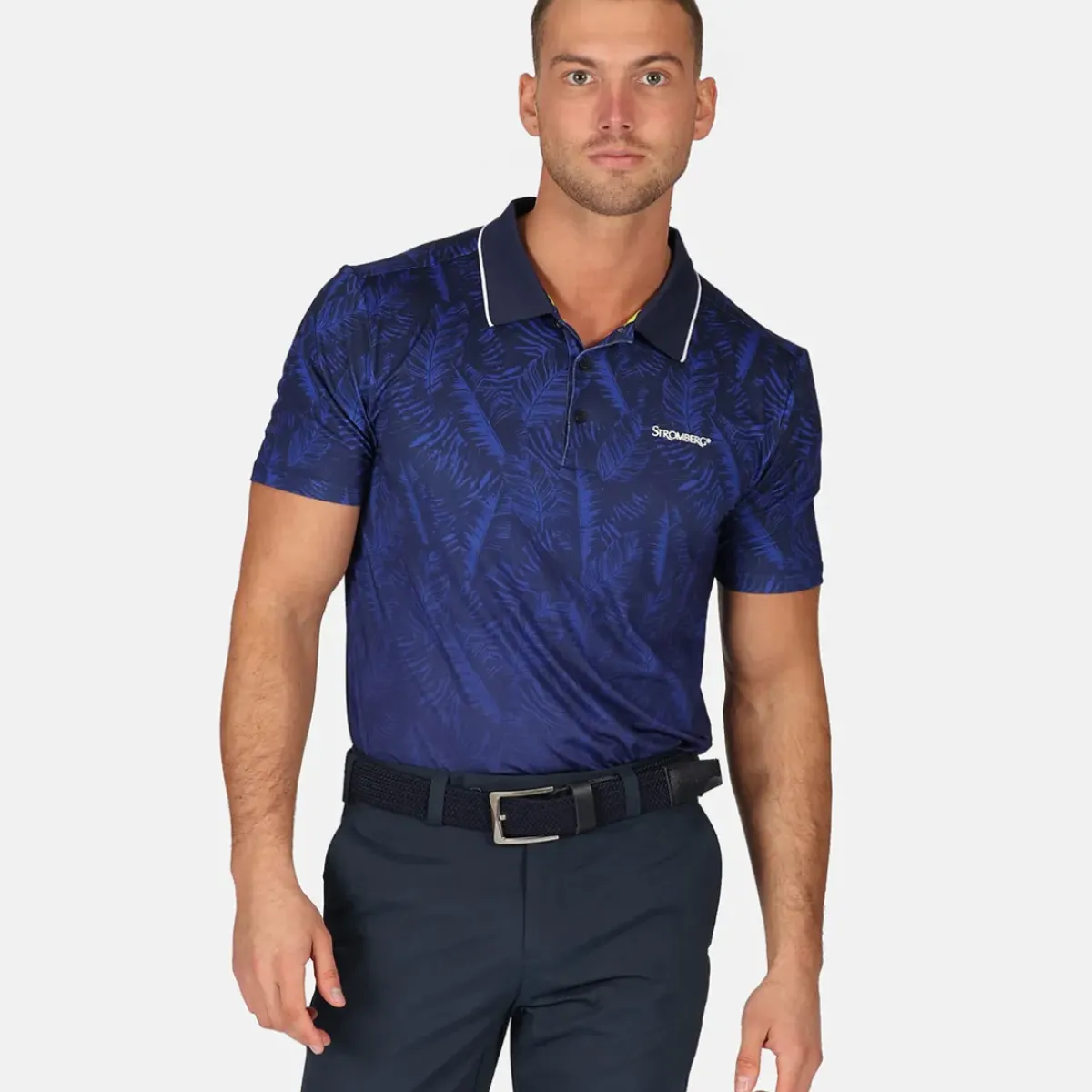 Outlet Men's Manaslu Print Golf Polo Shirt Men's Polo Shirts