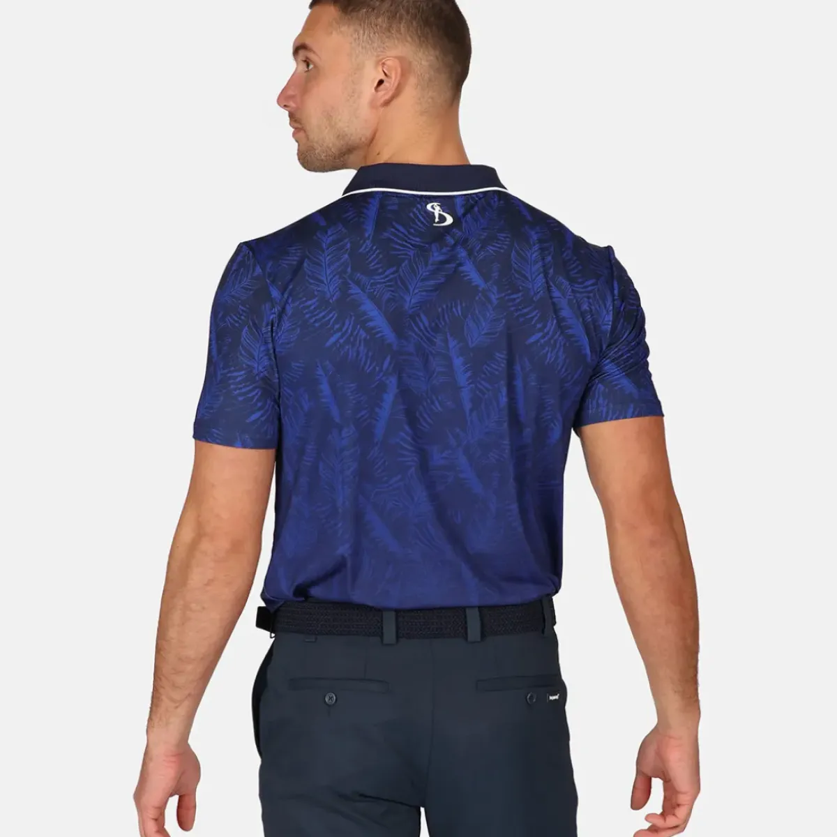 Outlet Men's Manaslu Print Golf Polo Shirt Men's Polo Shirts