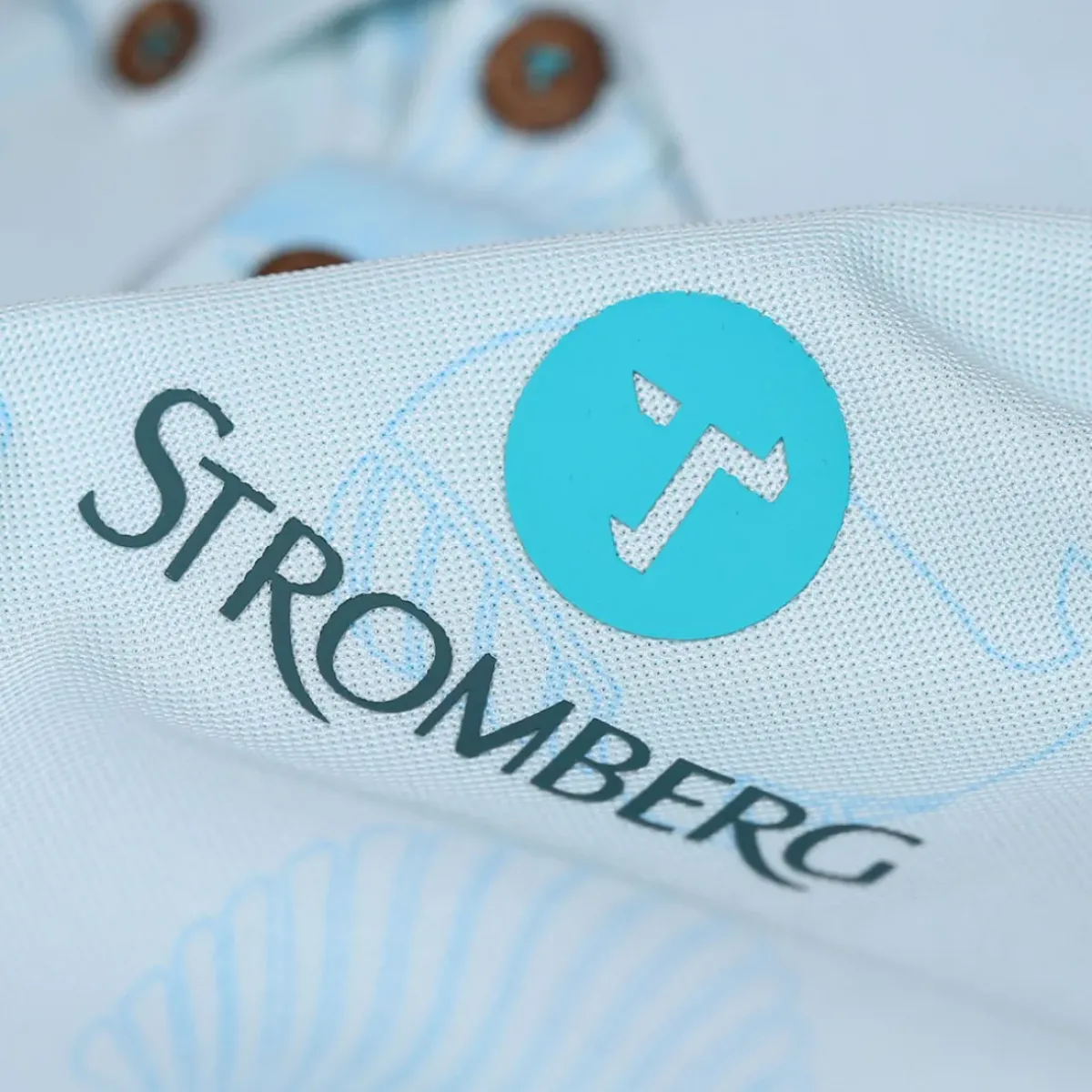 Outlet Stromberg Men's OCEANTEE Print Golf Polo Shirt Men's Polo Shirts