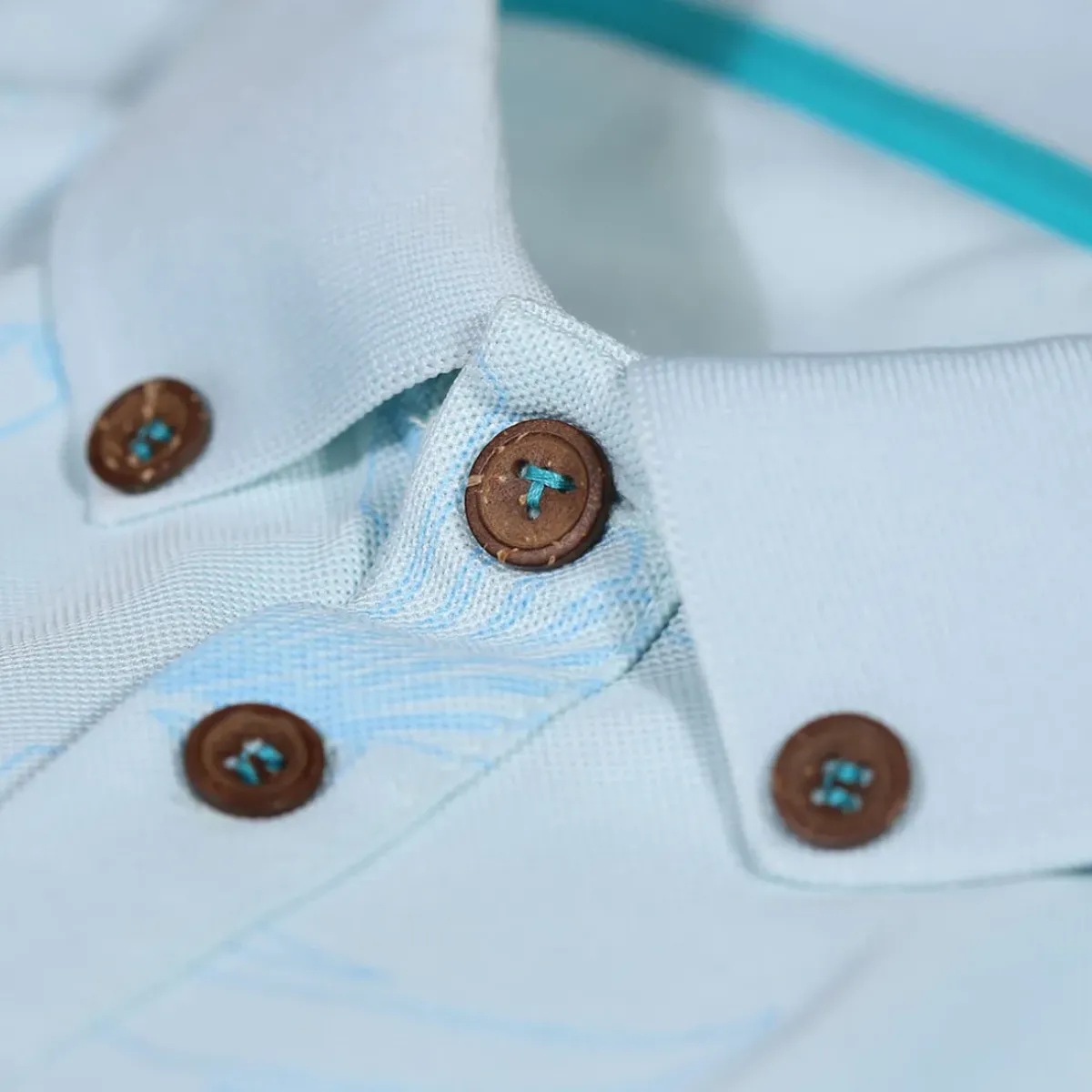 Outlet Stromberg Men's OCEANTEE Print Golf Polo Shirt Men's Polo Shirts