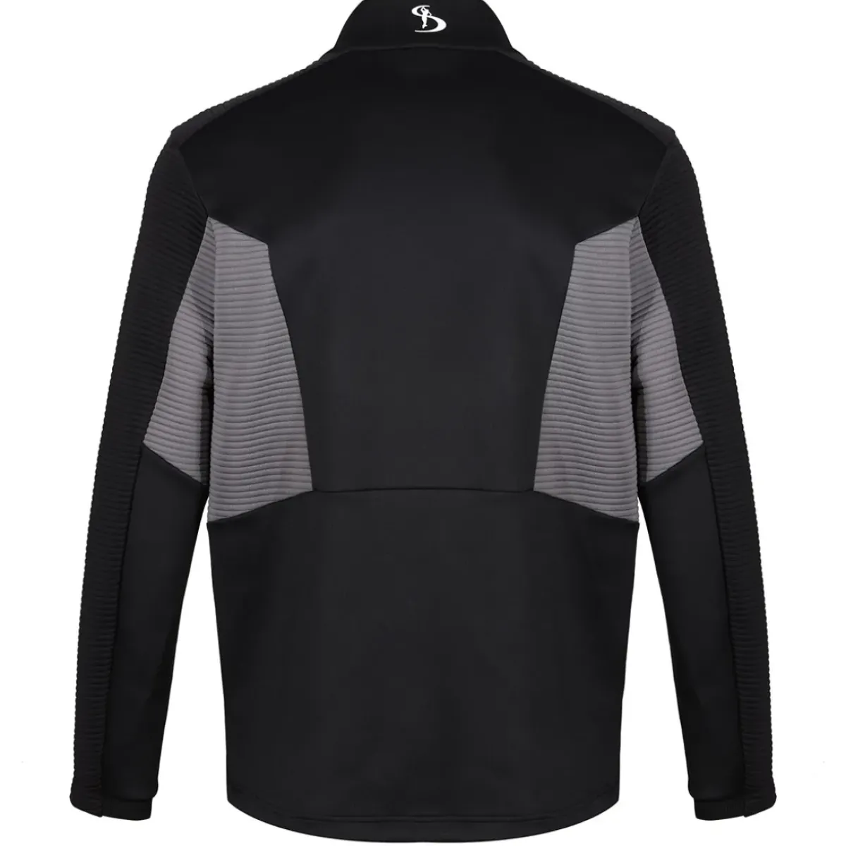 Online Men's Scratch Quilted Full Zip Golf Midlayer Men's Sweaters|Men's Midlayers