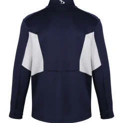 Outlet Men's Scratch Quilted Full Zip Golf Midlayer Men's Sweaters|Men's Midlayers
