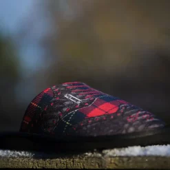 Men's Tartan Mule Golf Slippers Men's Golf Slippers