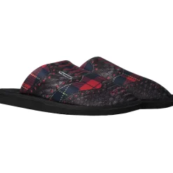 Men's Tartan Mule Golf Slippers Men's Golf Slippers