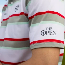 Outlet Men's The Open Neil Stripe Golf Polo Shirt Men's Polo Shirts