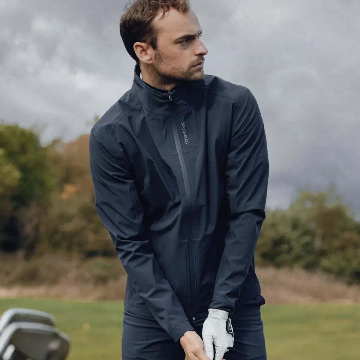 Sale Men's Weather Tech Waterproof Golf Jacket Men's Jackets|Men's Waterproofs