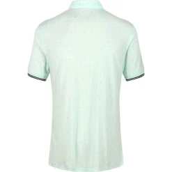 Best Stromberg OCEANTEE Repeat Print Golf Polo Shirt Men's Polo Shirts