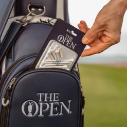 New The Open Wooden Golf Tees - 30 Pack Golf Tees