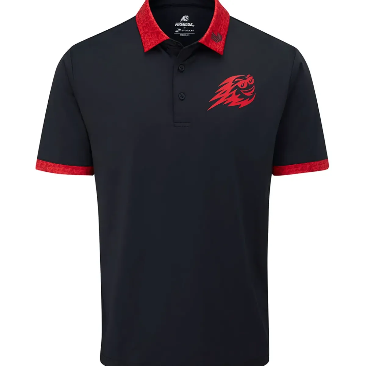 Outlet Men's LIV Fireballs Seville Golf Polo Shirt Men's Polo Shirts