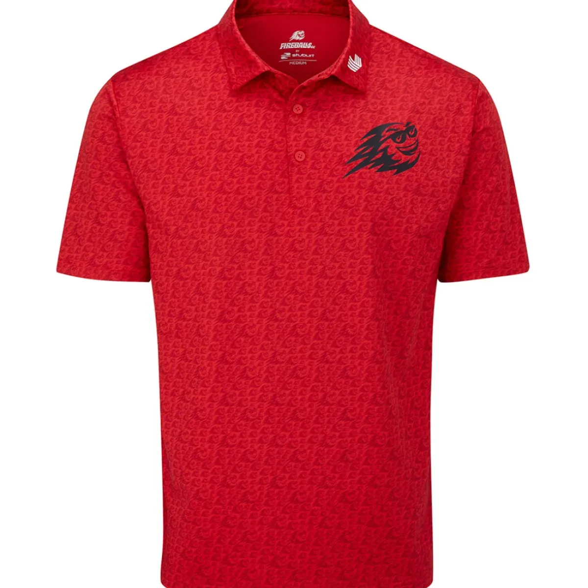 New Men's LIV Fireballs Sergio Golf Polo Shirt Men's Polo Shirts