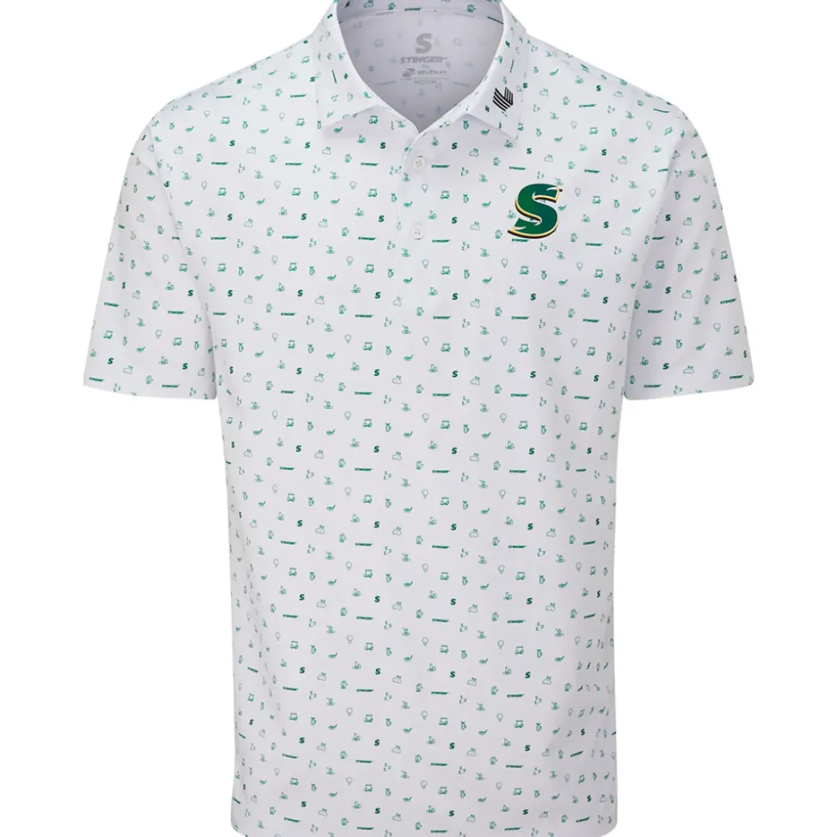 Sale Men's LIV Stinger Louis Golf Polo Shirt Men's Polo Shirts