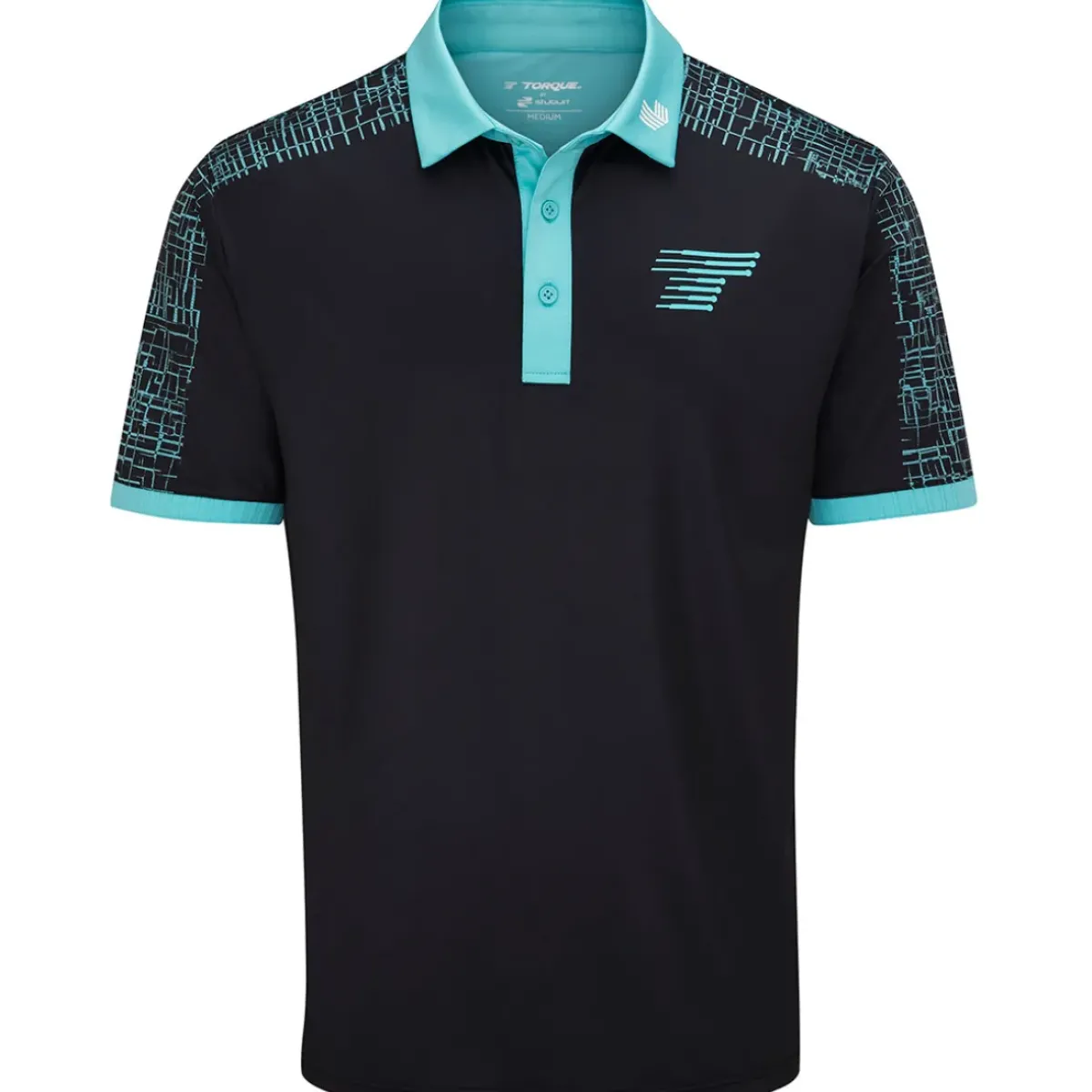 Discount Men's LIV Torque Joaquin Golf Polo Shirt Men's Polo Shirts